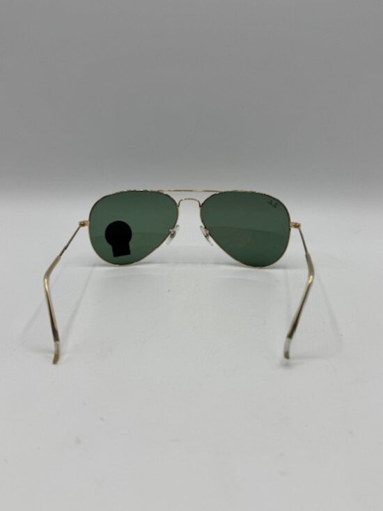 Ray-Ban RB3025 Aviator Sunglasses L0205 Gold/Green G-15 Lens main image 8